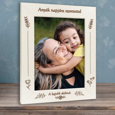 Anyák napi képkeret: A legjobb Anyu (álló)