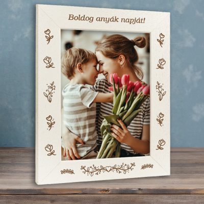 Anyák napi képkeret: Anyai szeretet (álló)