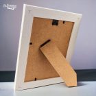 Keresztelős képkeret: Kicsiszív (álló)