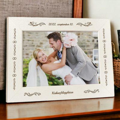 Esküvői képkeret 05 fekvő