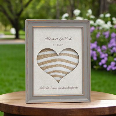 Homokceremónia szett Classic Szürke