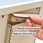 Homokceremónia szett Fényképtartóval Classic Bronz