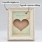 Homokceremónia szett Vintage Fehér