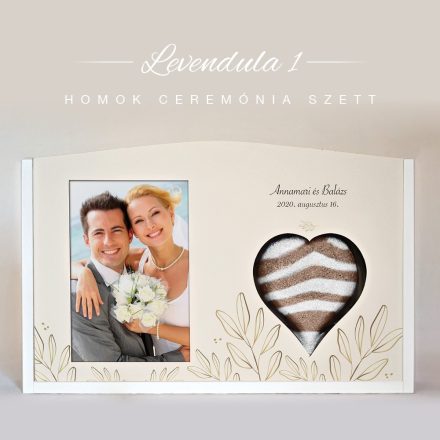 Homok ceremónia szett - Levendula 1
