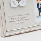 Lakatceremónia szett Fényképtartóval Classic Fehér