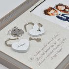 Lakatceremónia szett Fényképtartóval Classic Szürke