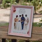 Szülőköszöntő képkeret - Ifjú pár és Örömszülők / Nagyszülők