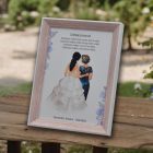 Szülőköszöntő képkeret - Menyasszony és Örömanya / Nagymama