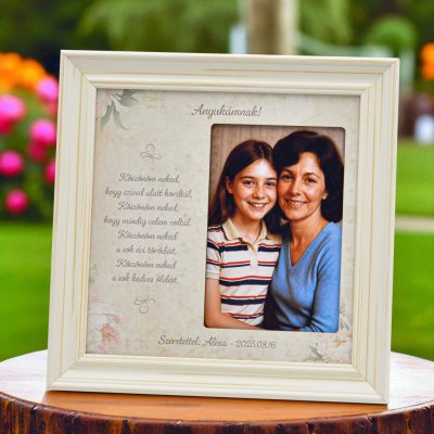 Szülőköszöntő ajándék esküvőre Trend Fehér