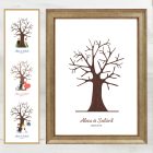 Ujjlenyomatos képkeret (Öregtölgy) 21x30cm