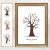 Ujjlenyomatos képkeret (Öregtölgy) 21x30cm
