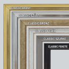 Ujjlenyomatos képkeret (Tölgyfa) 21x30cm