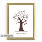 Ujjlenyomatos képkeret (Öregtölgy) 30x40cm