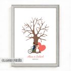 Ujjlenyomatos képkeret (Öregtölgy - csak lazán) 30x40cm