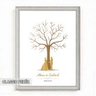 Ujjlenyomatos képkeret (Tulipánfa - örökké) 30x40cm