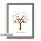 Ujjlenyomatos képkeret (Véndiófa - szerelem) 30x40cm