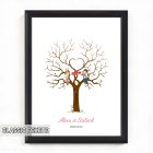 Ujjlenyomatos képkeret (Véndiófa - szerelem) 30x40cm