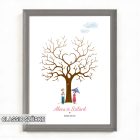 Ujjlenyomatos képkeret (Véndiófa - találka) 30x40cm